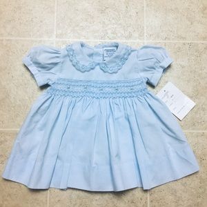 ***VINTAGE*** Freidknit Creations smocked dress